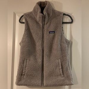 Patagonia Los Gatos Fleece Vest - Full Zip - Sz M - Gray - Gently Used Condition